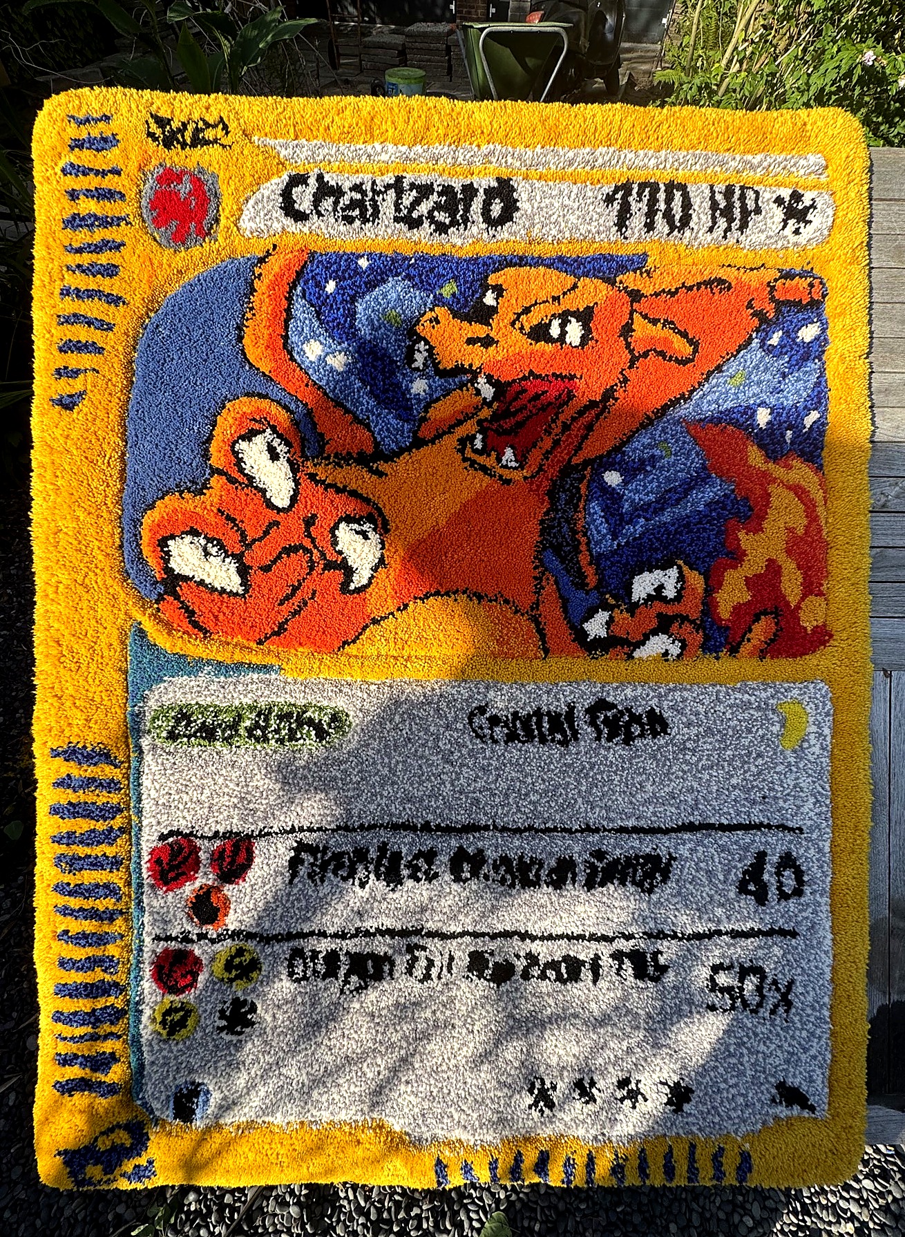 Charizard — Handmade Tufted Rug by Merlijn Wiese